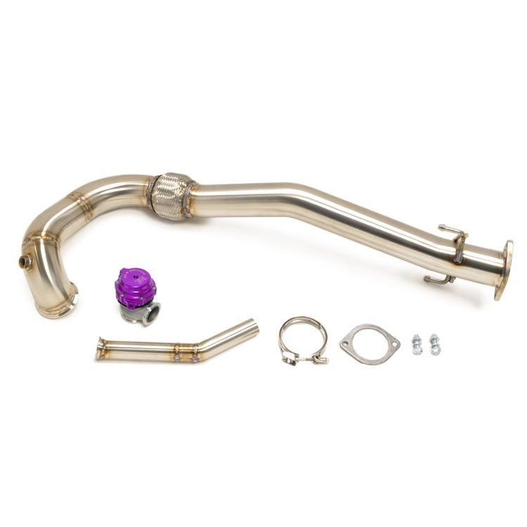 STM Tuned Evo 7/8/9 Downpipe O2 Atmosphere Dump for FP SS Housing