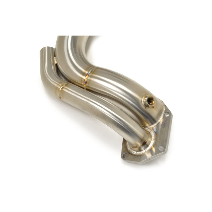 STM Tuned Evo 7/8/9 O2 Downpipe with Atmosphere Dump for OEM-Style Housing