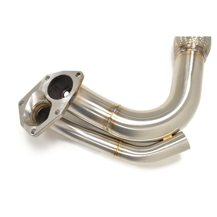 STM Tuned Evo 7/8/9 O2 Downpipe with Atmosphere Dump for OEM-Style Housing