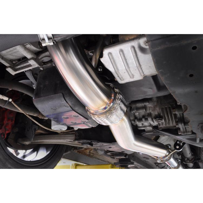 STM Tuned Evo 7/8/9 Downpipe O2 Recirculated for FP SS Housing