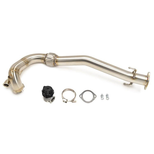 STM Tuned Evo 7/8/9 Downpipe O2 Recirculated for FP SS Housing
