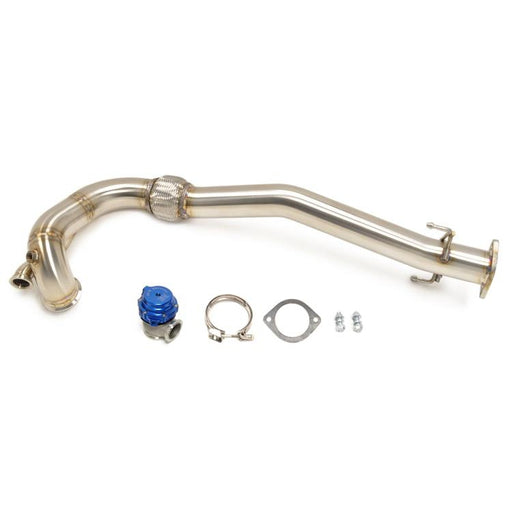 STM Tuned Evo 7/8/9 Downpipe O2 Recirculated for FP SS Housing