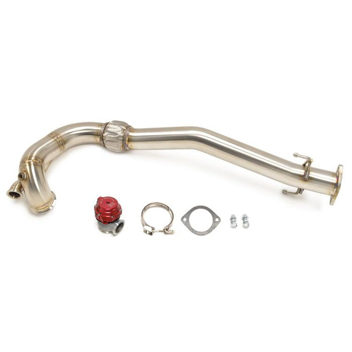 STM Tuned Evo 7/8/9 Downpipe O2 Recirculated for FP SS Housing