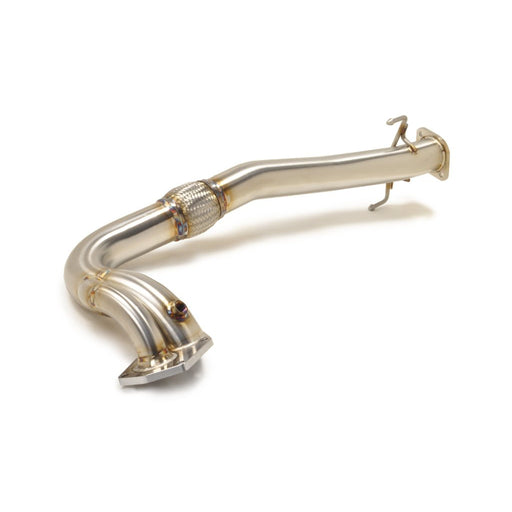 STM Tuned Evo 7/8/9 O2 Downpipe Recirculated for OEM-Style Housing
