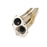 STM Tuned Evo 7/8/9 O2 Downpipe Recirculated for OEM-Style Housing