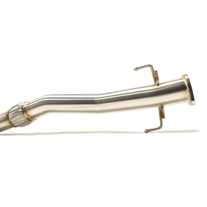 STM Tuned Evo 7/8/9 O2 Downpipe Recirculated for OEM-Style Housing