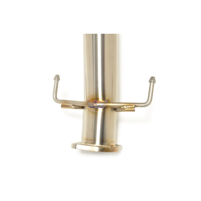 STM Tuned Evo 7/8/9 O2 Downpipe Recirculated for OEM-Style Housing