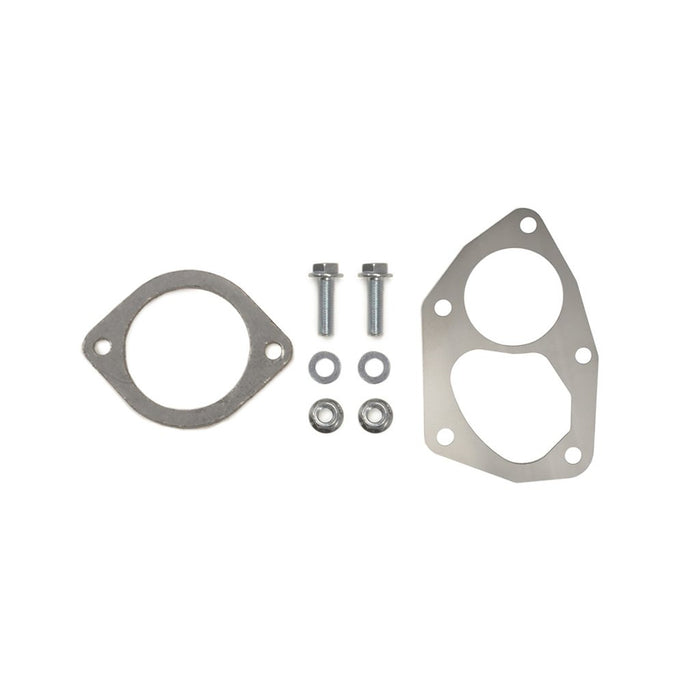 STM Tuned Evo 7/8/9 O2 Downpipe Recirculated for OEM-Style Housing