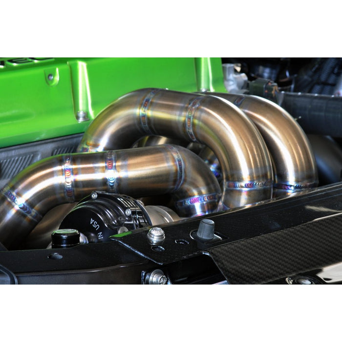 STM Tuned Evo 7/8/9 Forward Facing V-Band Turbo Hot Parts Kit