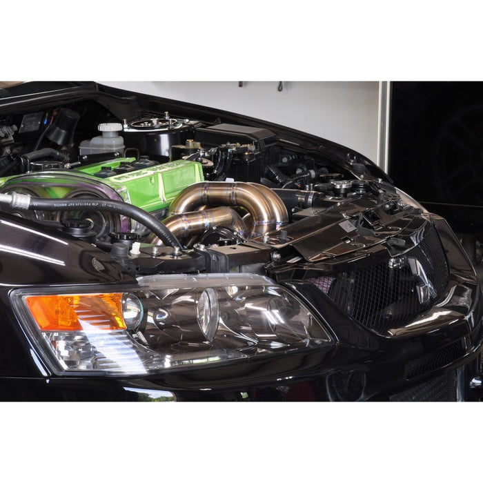 STM Tuned Evo 7/8/9 Forward Facing V-Band Turbo Hot Parts Kit