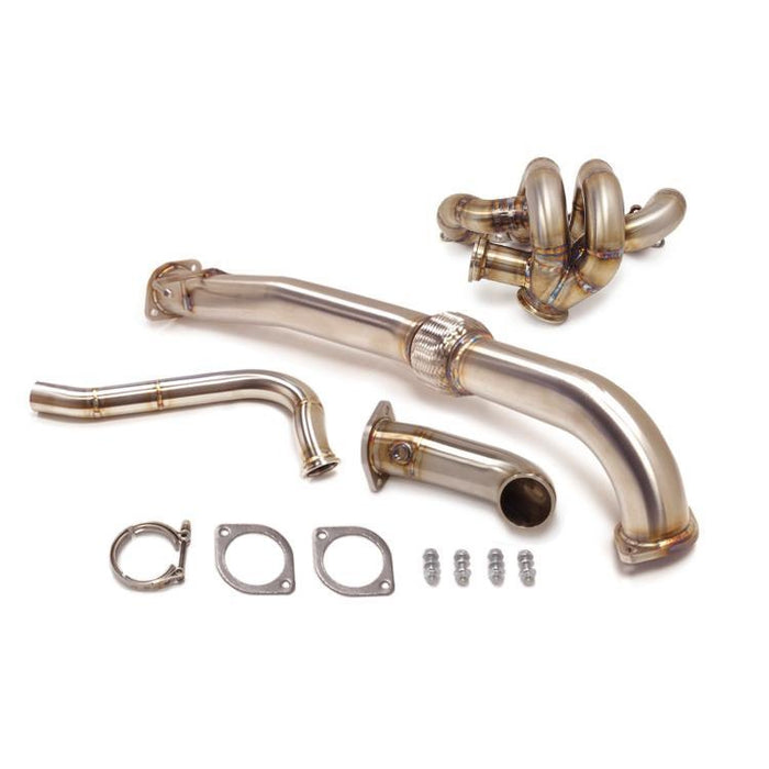 STM Tuned Evo 7/8/9 Forward Facing V-Band Turbo Hot Parts Kit