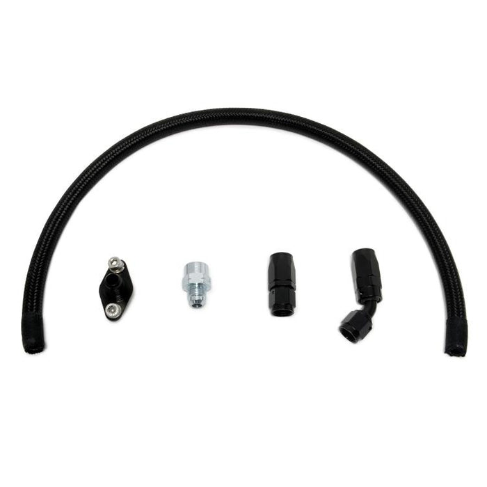 STM Tuned E85 Fuel Feed Kit (Hard Line to Rail) for Evo 7/8/9 — Speed