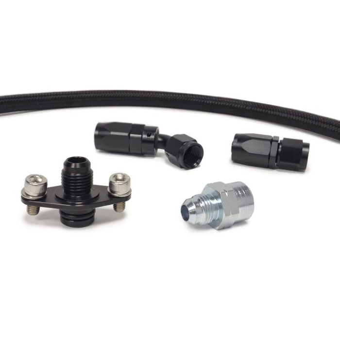 STM Tuned E85 Fuel Feed Kit (Hard Line to Rail) for Evo 7/8/9 — Speed