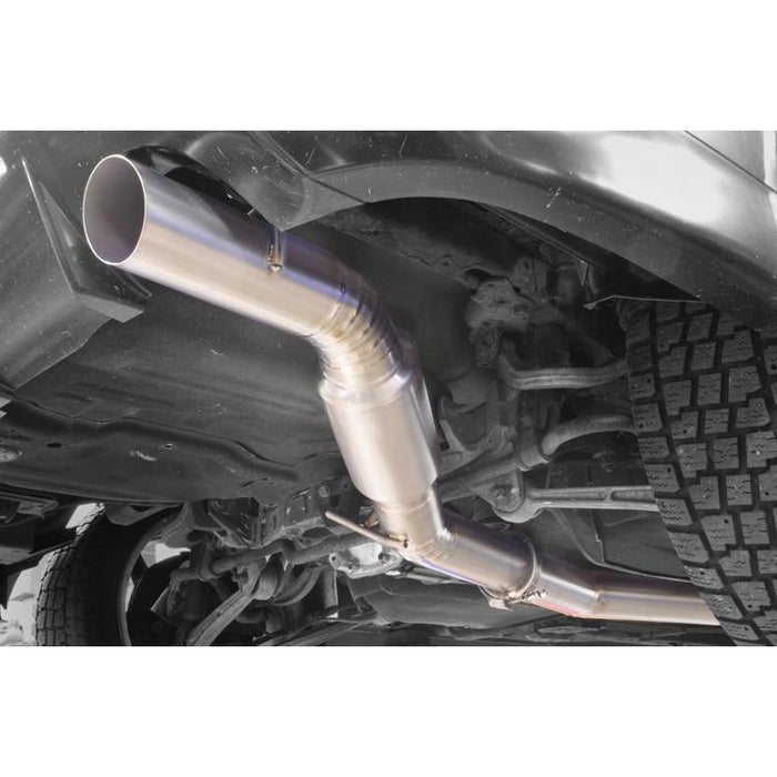 STM Tuned Evo 7/8/9 Titanium V-Band 3.5in Exhaust for FF 6870 Turbo Kit