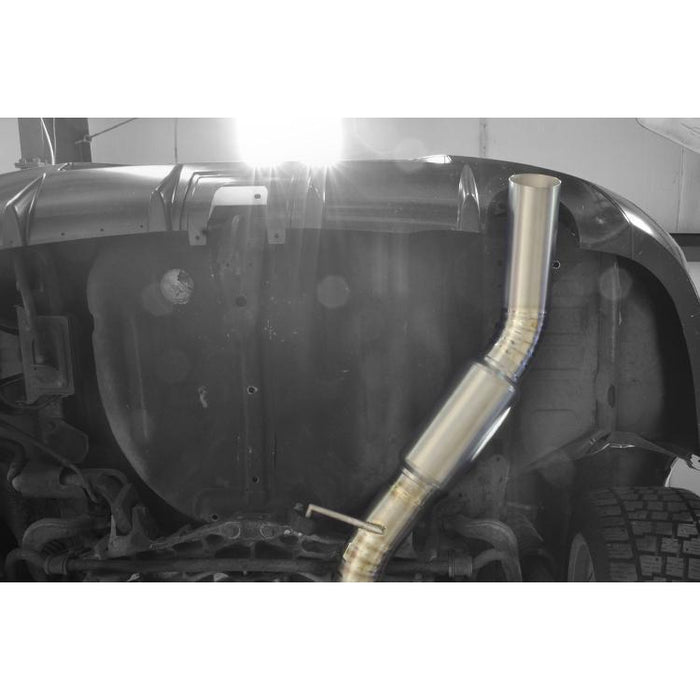 STM Tuned Evo 7/8/9 Titanium V-Band 3.5in Exhaust for FF 6870 Turbo Kit