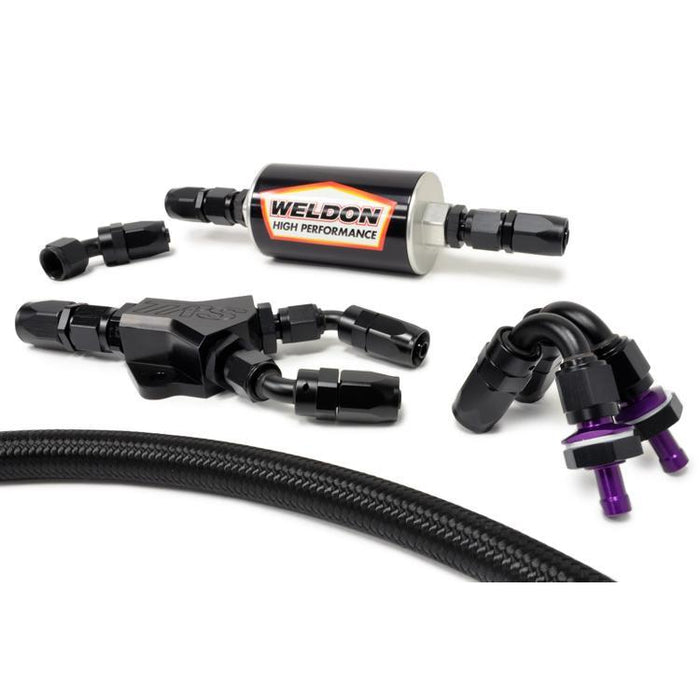 STM Tuned E85 Double-Pumper Fuel Feed Kit for Evo 8/9