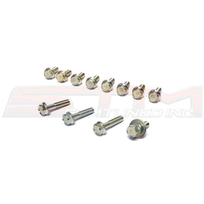 STM Tuned OEM Timing Belt Cover Bolt Kit for Evo 8/9