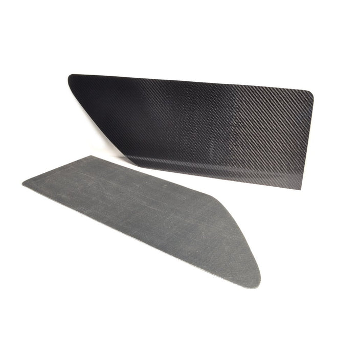 STM Tuned Carbon Fiber Front Bumper Shutters - Evo 8