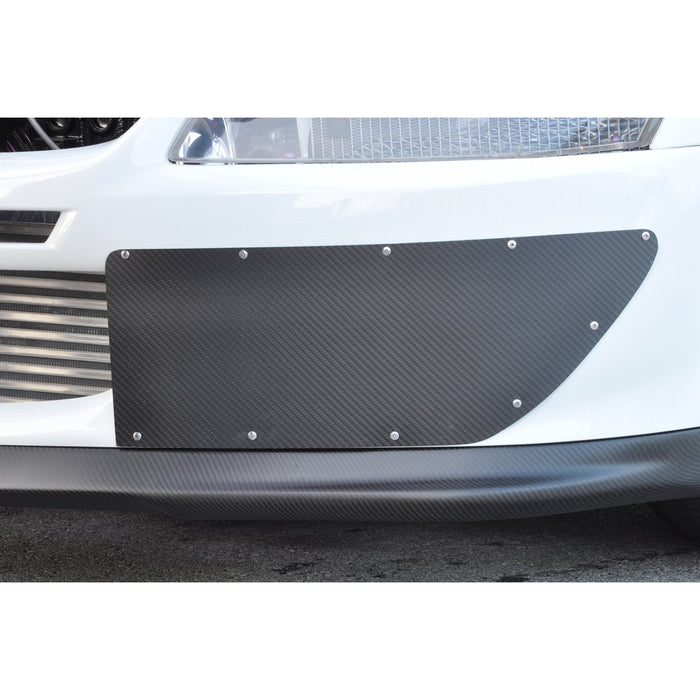 STM Tuned Carbon Fiber Front Bumper Shutters - Evo 9