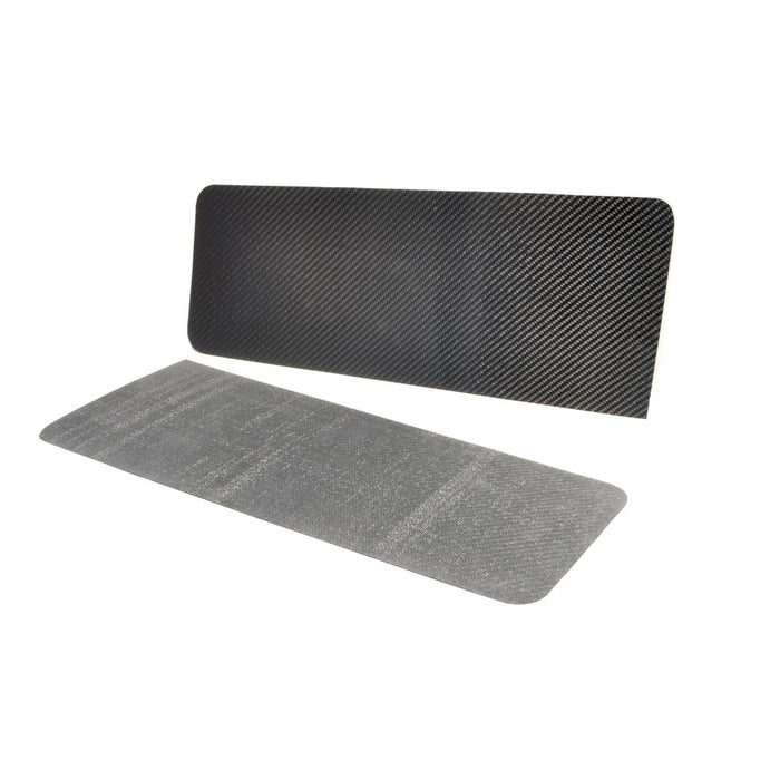 STM Tuned Carbon Fiber Front Bumper Shutters - Evo 9