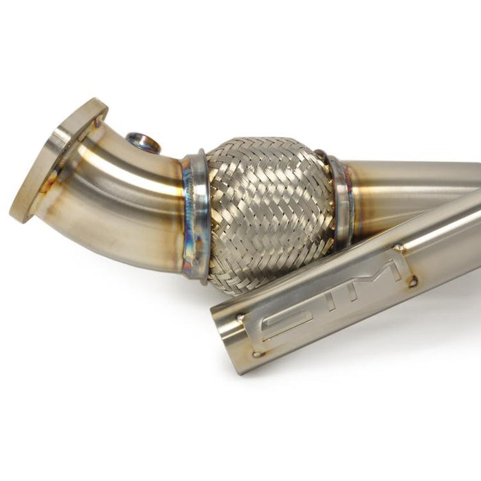 STM Tuned Evo X O2 Housing Downpipe with Atmosphere Dump