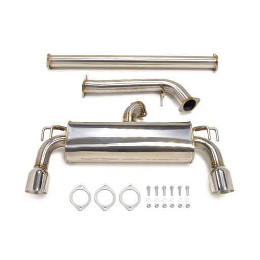 STM Tuned Evo X Stainless Cat-Back Dual Exit Exhaust