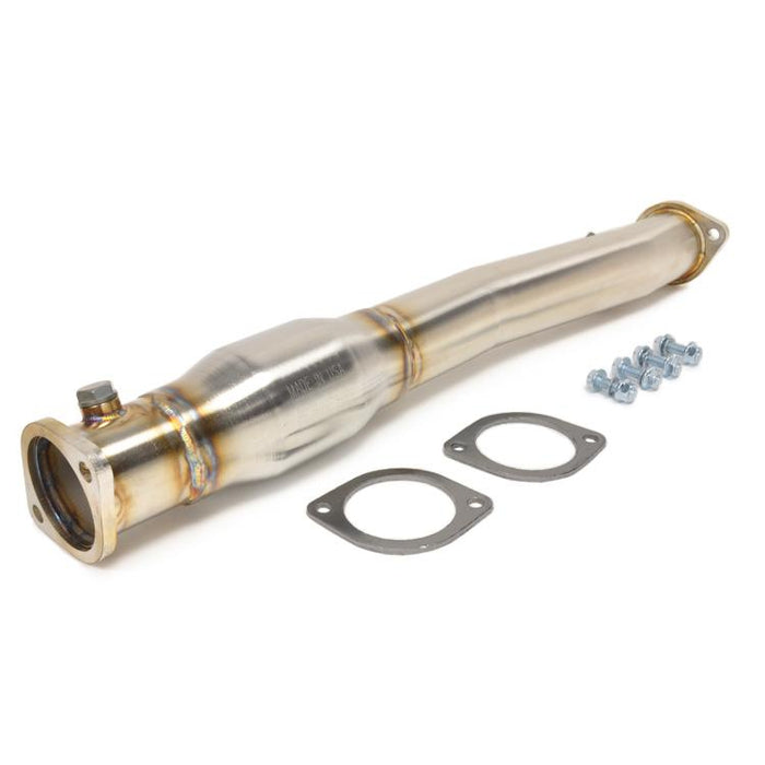 STM Tuned Evo X Stainless Race Pipe with High Flow Cat