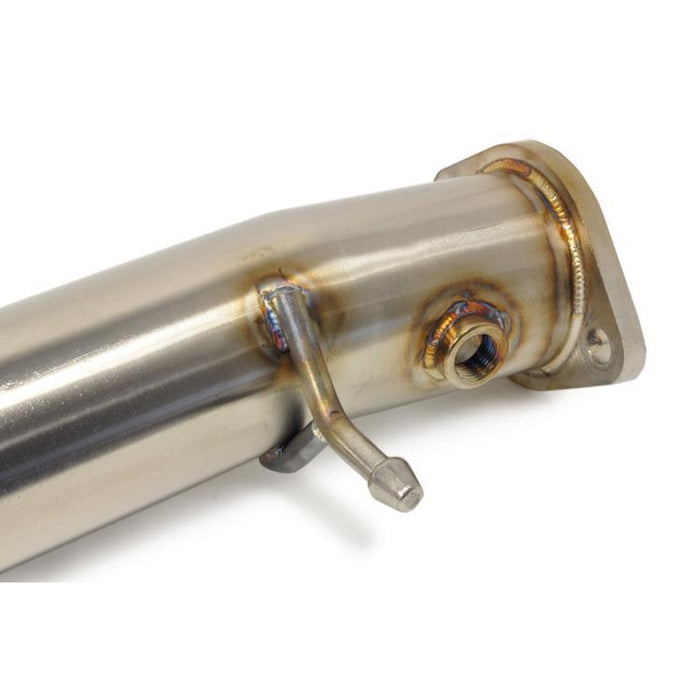 STM Tuned Evo X Stainless Race Pipe with High Flow Cat