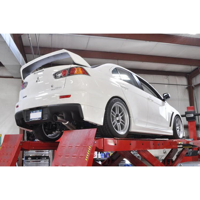 STM Tuned Evo X Titanium Single Exit Cat-Back Exhaust