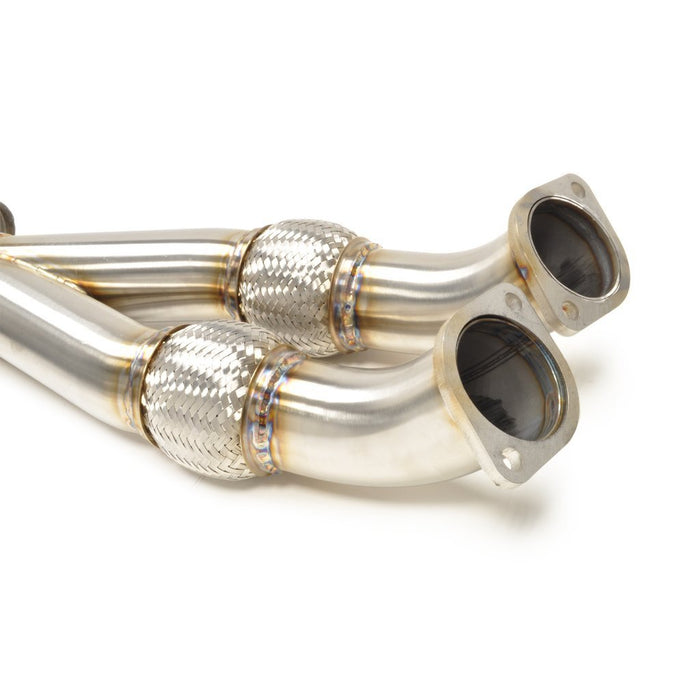 STM Tuned R35 GTR Stainless Y Pipe with Muffler