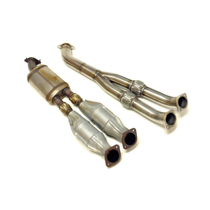 STM Tuned R35 GTR Stainless Race Y-Pipe