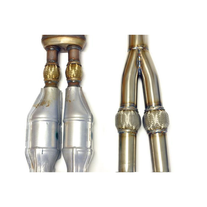 STM Tuned R35 GTR Stainless Race Y-Pipe