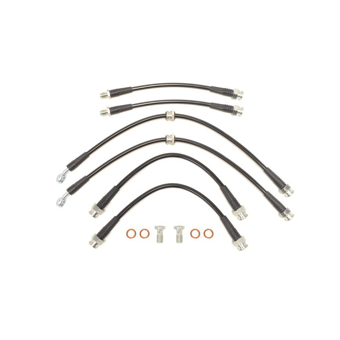 STM Tuned Stainless Steel Brake Lines for Evo 4/5/6