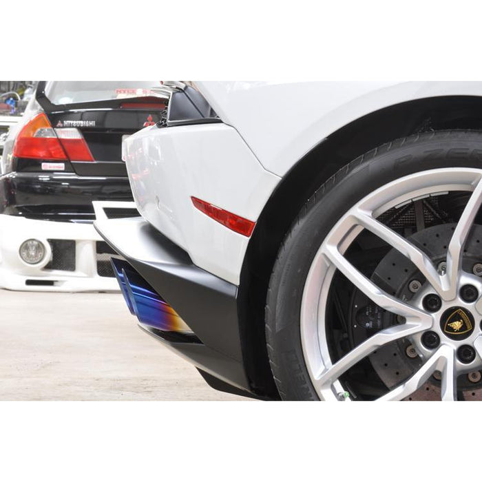 STM Tuned Lamborghini Huracán Titanium Exhaust Tips