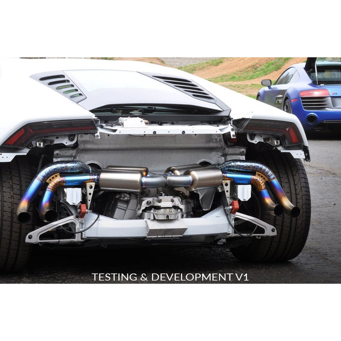 STM Tuned Lamborghini Huracan Titanium Exhaust