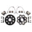 STM Tuned Evo X Lightweight Rear Drag Brake Kit