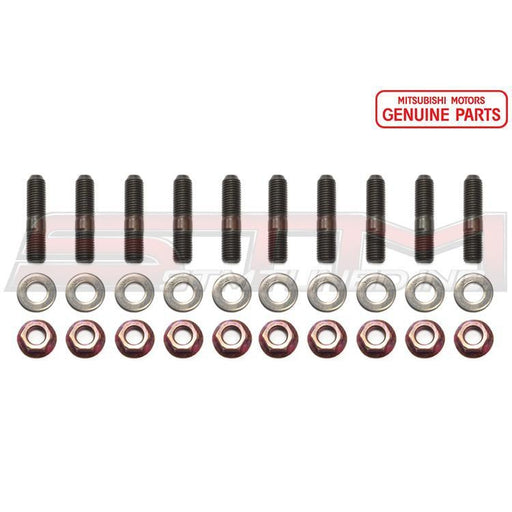 STM Tuned OEM Mitsubishi Exhaust Manifold Stud & Nut Kit - Evo X