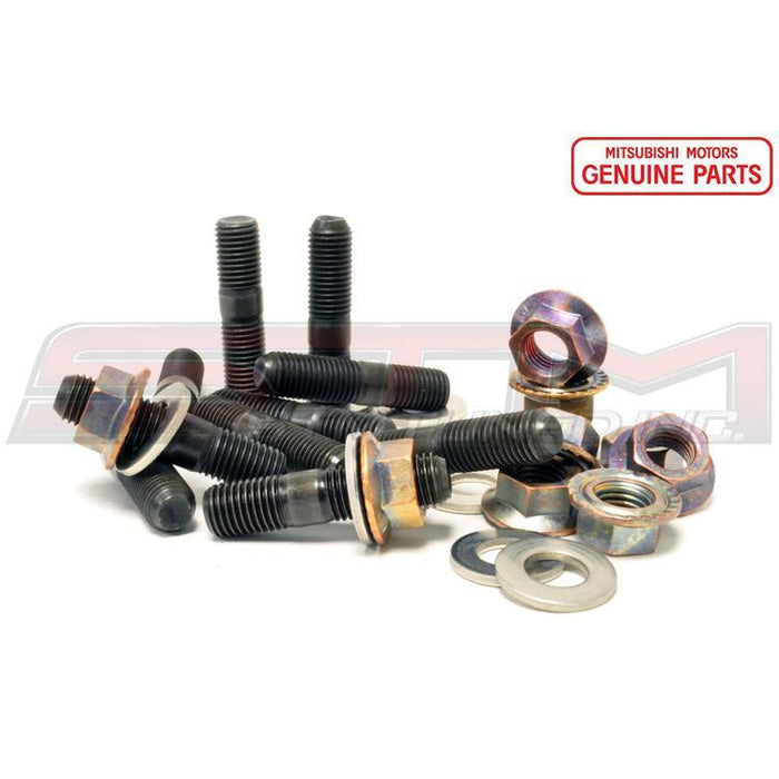 STM Tuned OEM Mitsubishi Exhaust Manifold Stud & Nut Kit - Evo X