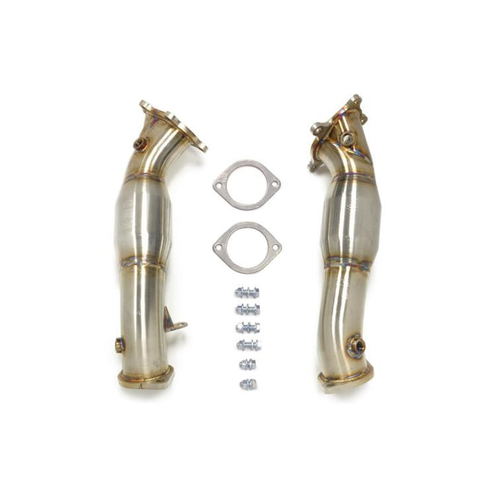STM Tuned R35 GTR Catted Downpipes