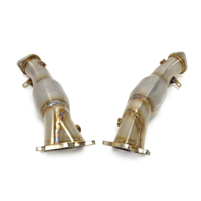 STM Tuned R35 GTR Catted Downpipes