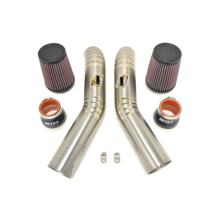 STM Tuned R35 GTR Titanium Intakes (Bare Titanium)