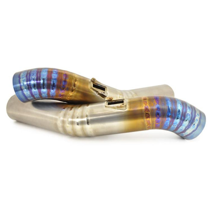 STM Tuned R35 GTR Titanium Intakes (Burned Blue)