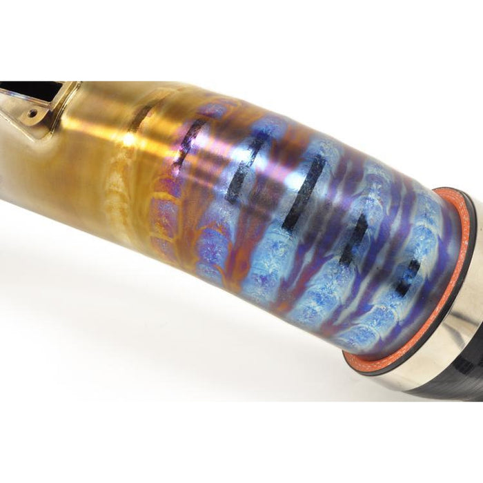 STM Tuned R35 GTR Titanium Intakes (Burned Blue)