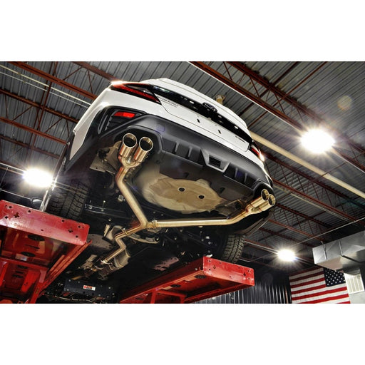 STM Stainless Dual Exit Cat-Back Exhaust for 2022+ WRX