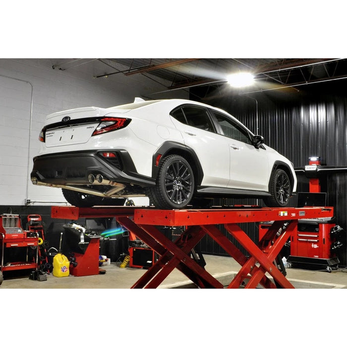 STM Stainless Dual Exit Cat-Back Exhaust for 2022+ WRX