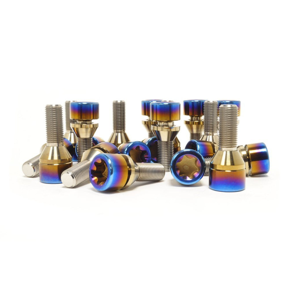 STM Tuned Titanium Lug Bolts for Lamborghini