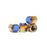 STM Tuned Titanium Valve Stem Caps Burned Blue (Set of 4)