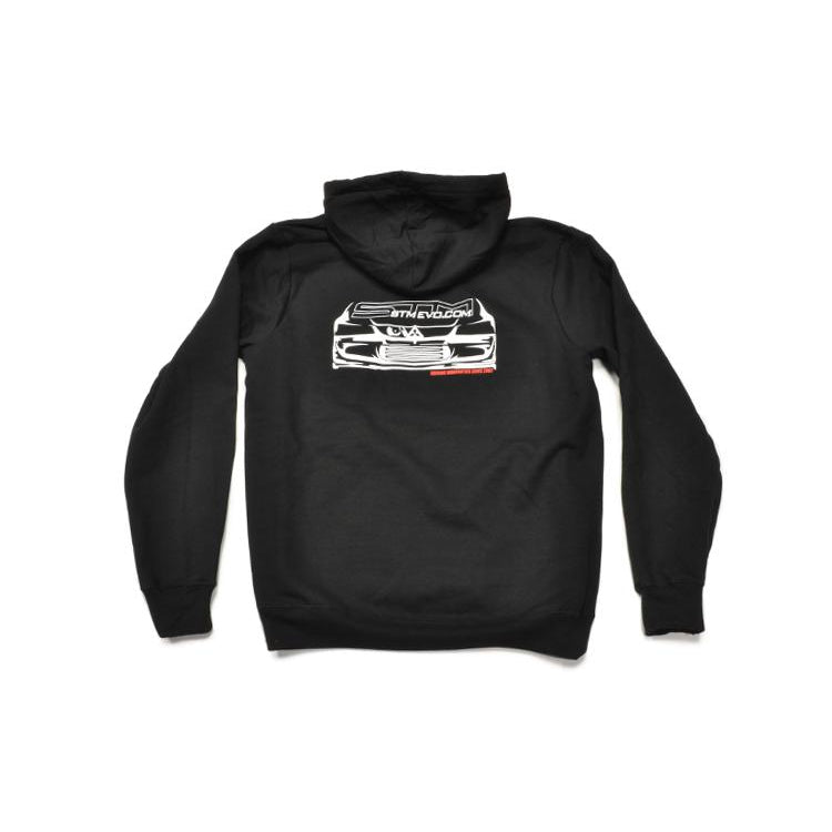 STM Tuned Black Evo Hoodie - Voiding Warranties Since 2007