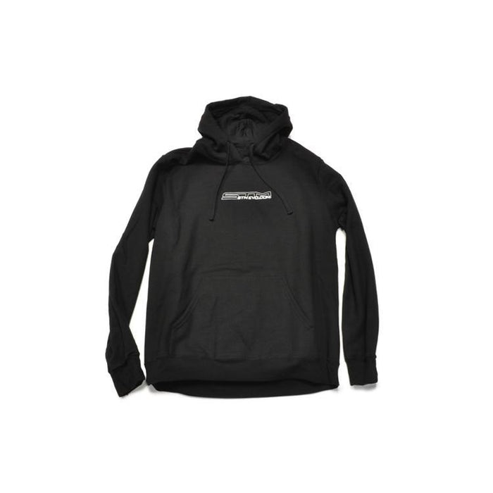 STM Tuned Black Evo Hoodie - Voiding Warranties Since 2007