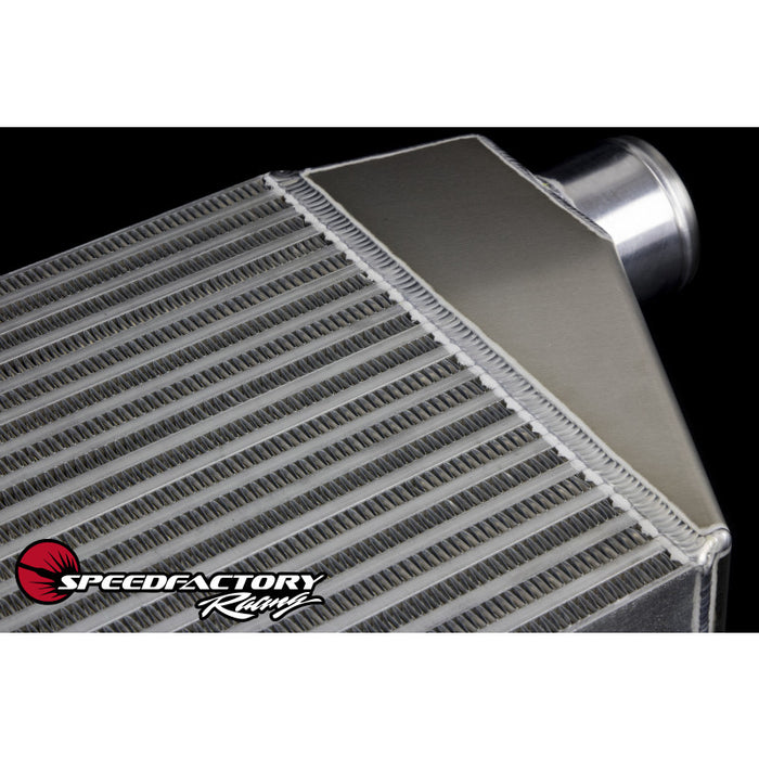 SpeedFactory HP Front Mount Intercooler Upgrade for 1993-1998 MKIV Toyota Supra Turbo - 3" Inlet / 3" Outlet (850HP-1000HP+)